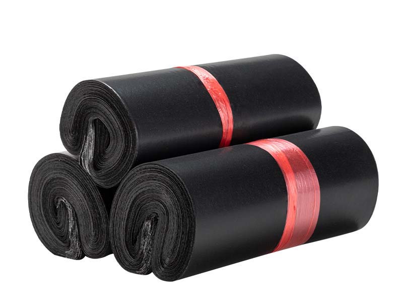 乐业黑色快递袋-02